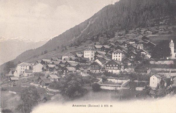 AK - Anzonico / Ortsansicht um 1919 / - 2041 -