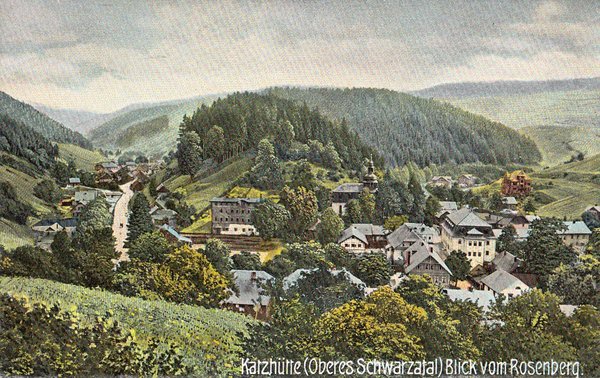 AK - Katzhütte / Ortsansicht - von 1907 / - 2059 -