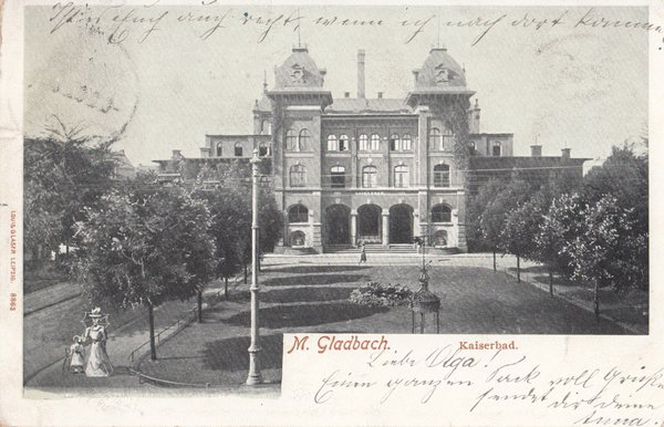 AK - Mönchengladbach / Kaiserbad - von 1903 / - 2202 -