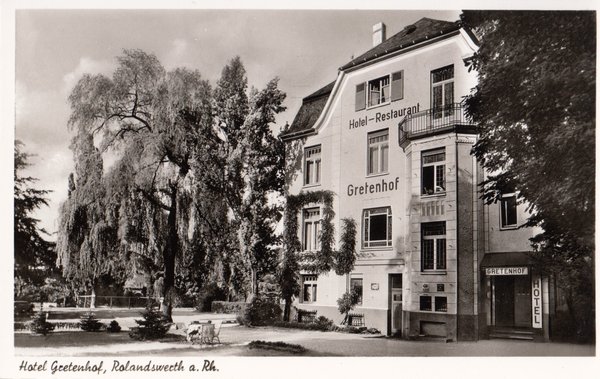 AK - Rolandswerth / Hotel Gretenhof - ca. 60er Jahre / - 2261 -