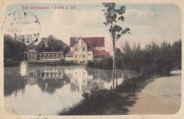 AK - Bad Oeynhausen / am Siel - von 1914 / - 2269 -
