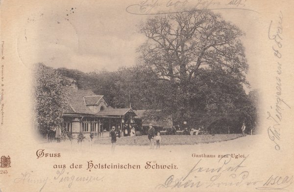 AK - Eutin / Gasthaus zum Uglei - von 1898 / - 2276 -