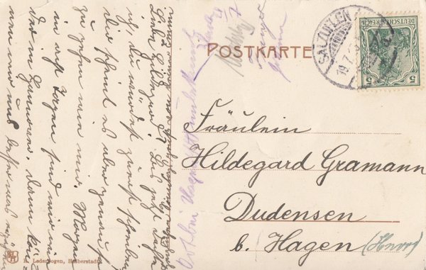 AK - Bad Salzuflen / Kurhaus-Terasse - von 1915 / - 2336 -
