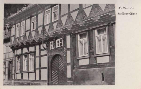 AK - Stolberg/Harz - Haus in der Rittergasse - von 1956 / - 2367 -