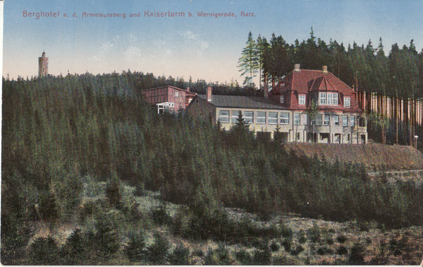AK - Wernigerode / Berghotel - ca. 20er Jahre / - 2398 -
