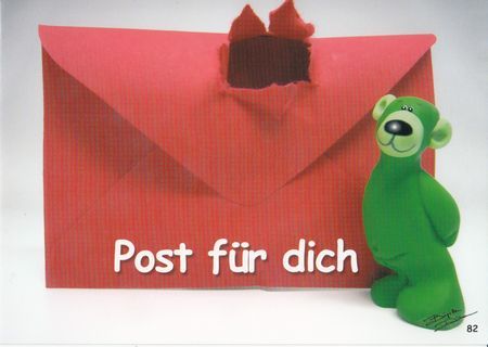 Postkarte / Tatzino-Bär - Humor Karte - Neuware / - 2409 -