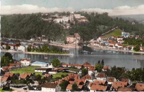 AK - Passau / Ortsansicht - von 1955 / - 2460 -
