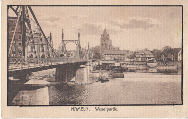 AK - Hameln / Weserpartie - ca. 30er Jahre / - 2467 -