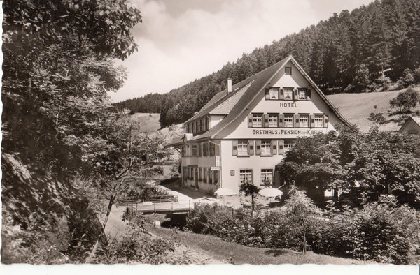 AK - Bad Rippoldsau / Hotel Kranz - von 1958 / - 2492 -