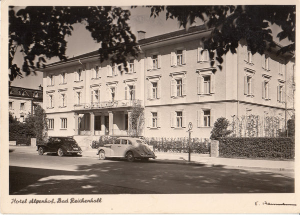 AK - Bad Reichenhall / Hotel Alpenhof - von 1956 / - 2536 -