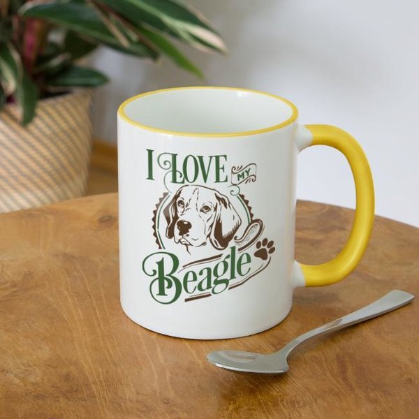 I Love my Beagle...Becher - nur 17,99 €  / - 2540 -