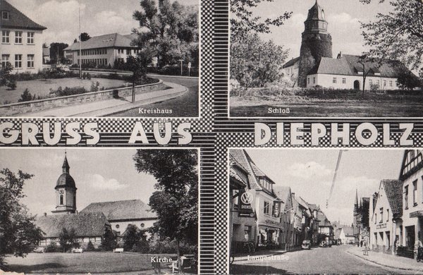 AK - Diepholz / Mehrbildkarte - von 1959 / - 2666 -