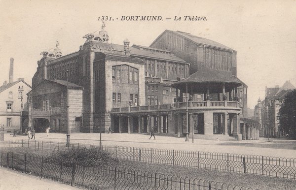 AK - Dortmund / das Theater - von 1924 / - 2722 -