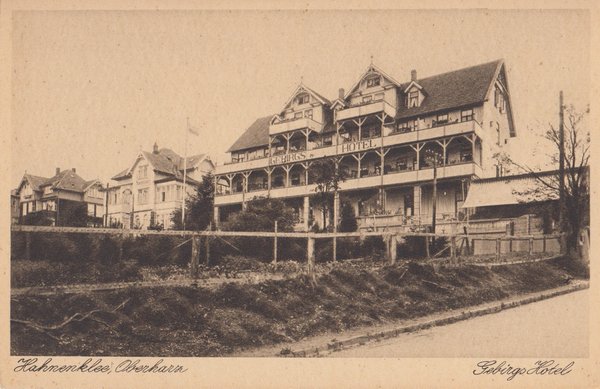 AK - Hahnenklee / Oberharz - Gebirgshotel ca. 1920er Jahre / - 2763 -