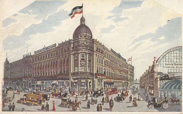 AK - Berlin / Central-Hotel um 1910 / - 2775 -