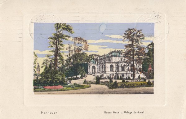 AK - Hannover / Neues Haus - von 1911 / - 2777 -