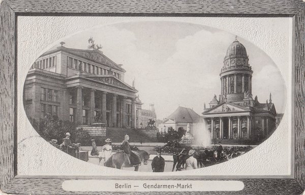 AK - Berlin / Gendarmen Markt von - 1911 / - 2806 -