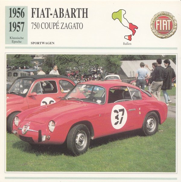 Sammelkarte - Fiat-Abarth / - 2849 -