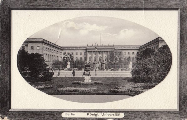 AK - Berlin / Königliche Universität - von 1910  / - 2867 -