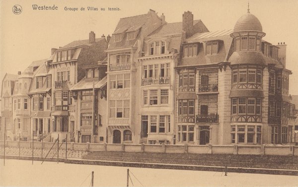 AK - Westende / Villenansicht um 1910 / - 2880 -