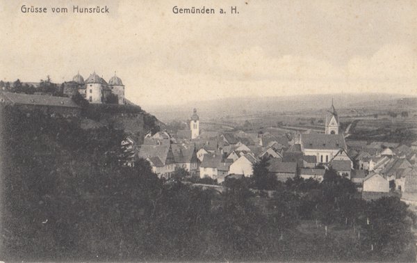AK  - Gemünden am Hunsrück - um 1920  / - 2907 -