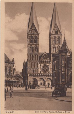 AK - Bremen / Marktplatz - von 1927 / - 3125 -