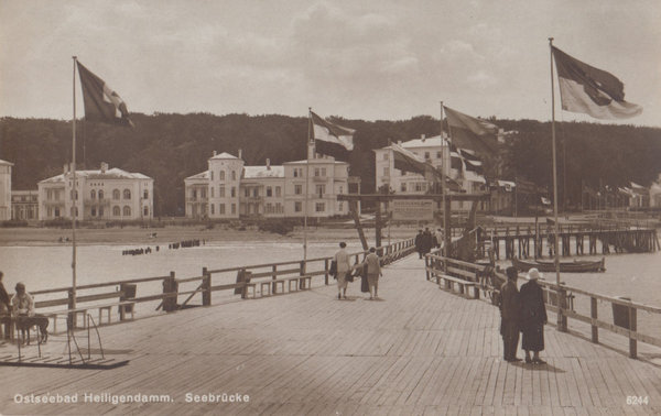 AK - Heiligendamm / Seebrücke - 1930er Jahre  / - 3156 -
