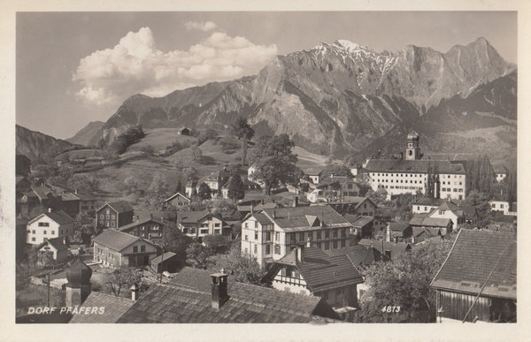 AK - Dorf Pfäfers  / Ortsansicht - ca. 1930er Jahre / - 3174 -