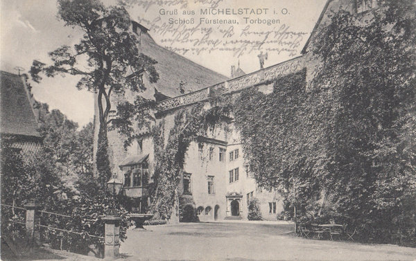 AK - Michelstadt - Schloß Fürstenau - von 1910  / - 3213 -
