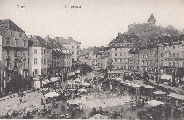 AK - Graz / Hauptplatz - um 1910-1920  / - 3224 -