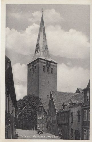 AK - Uelzen / Pastoren Str.  - um 1910  / - 3251 -