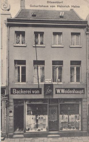 AK - Düsseldorf - Bäckerei Weidenhaupt - von 1919 / - 3312 -