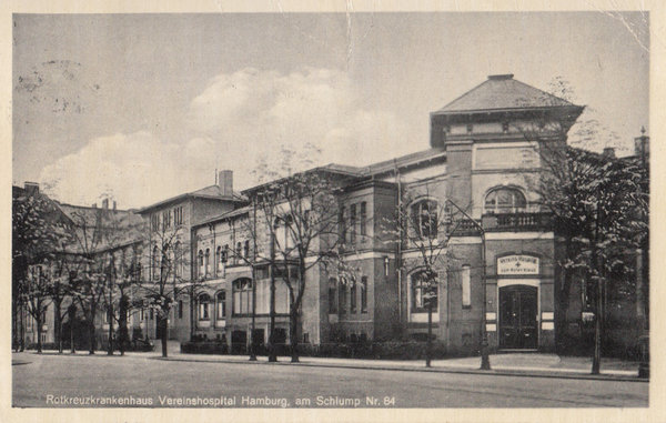 AK - Hamburg - Vereinshospital Hamburg - von 1912  / - 3313 -