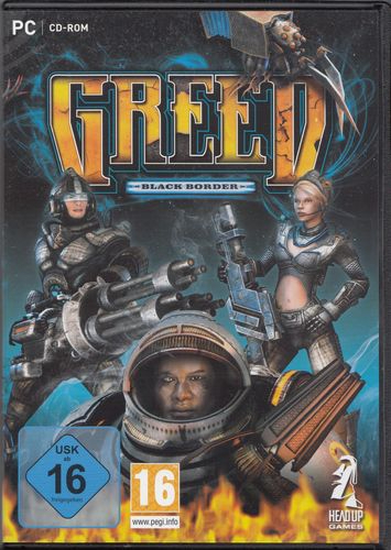 Greed | Black Border | Action Rollenspiel | PC CD-ROM 2009 - Top Zustand! / - 3348 -